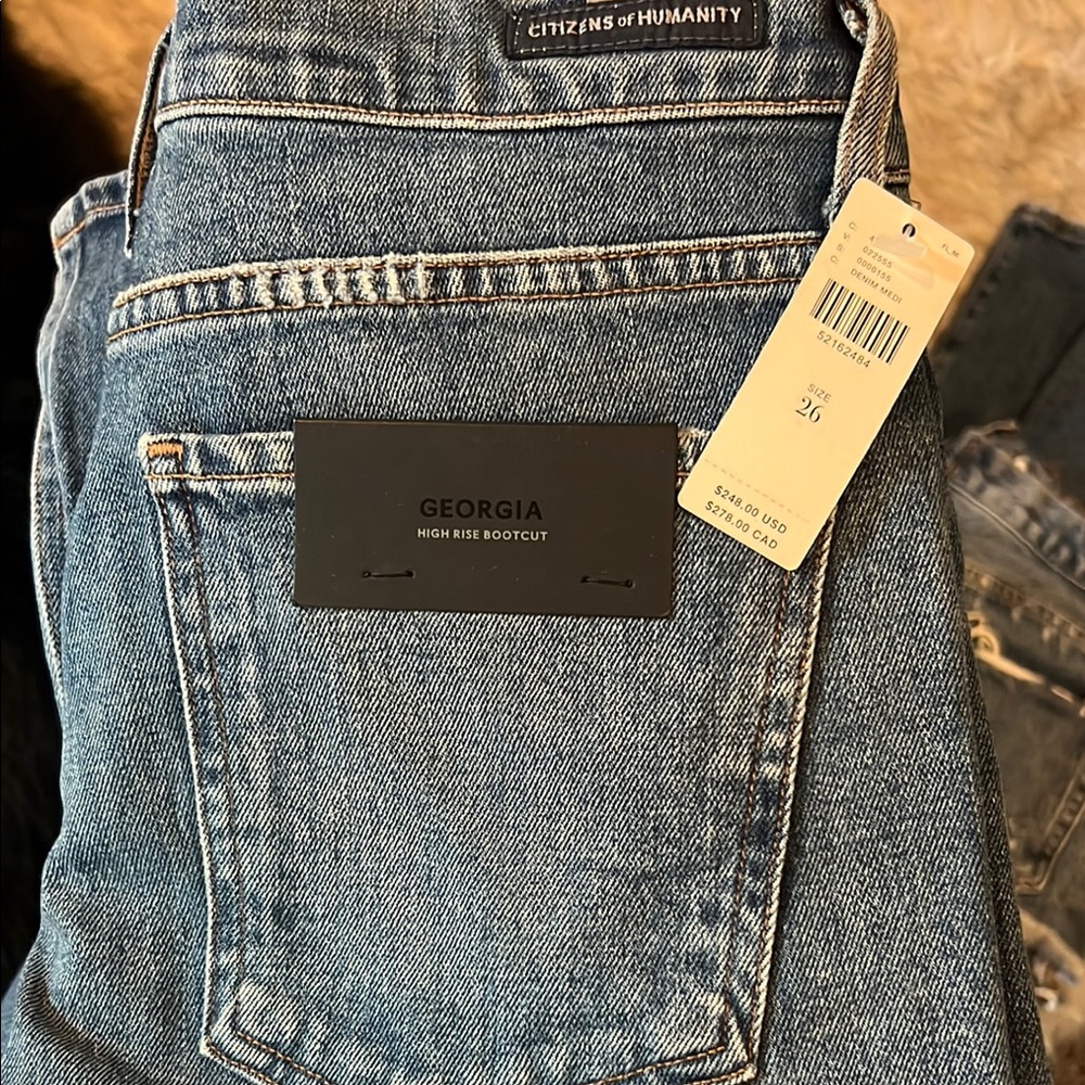 Citizens of Humanity Georgia High Rise Bootcut Jeans-BRAND NEW